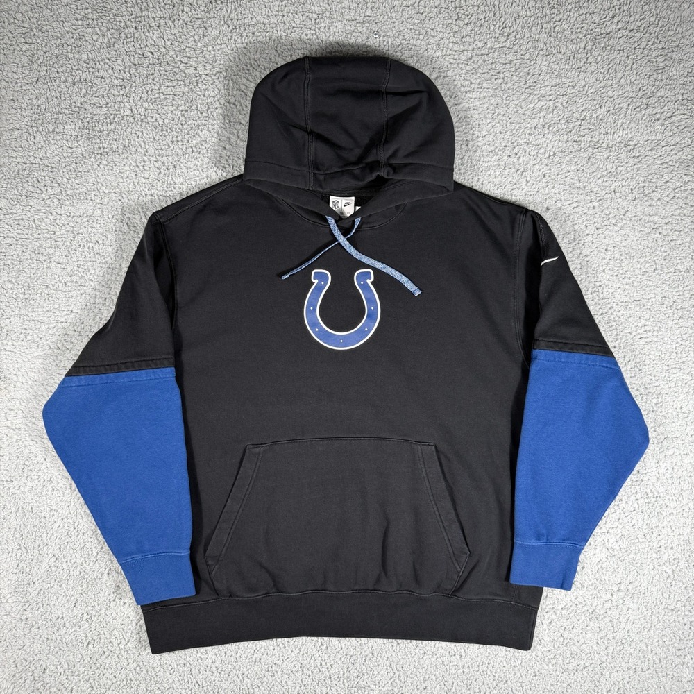 Nike Indianapolis Colts Hoodie Mens 2XL Albert Okwuegbunam NFL Team Worn